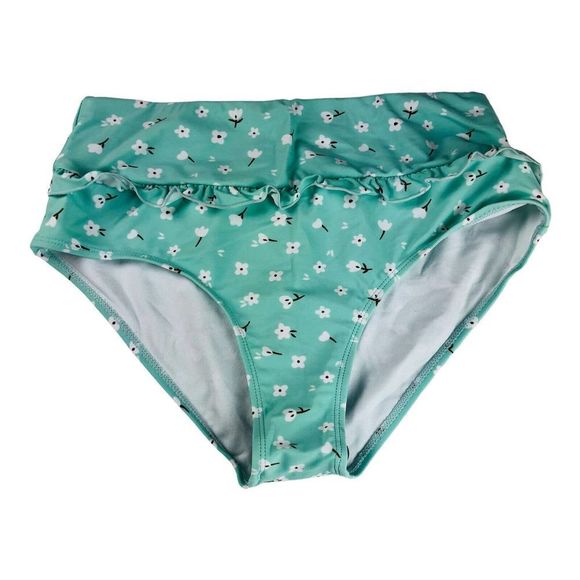 nwt Women's Floral Spaghetti Strap Bikini Bathing Suit 2 Piece Swimsuits Med - Picture 4 of 6